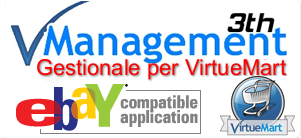 VManagement 3th - Gestionale per VirtueMart